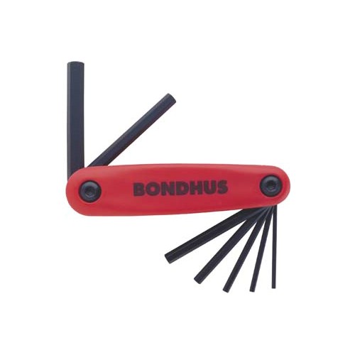 Insexnyckelsats mm BONDHUS Gorilla vikbar