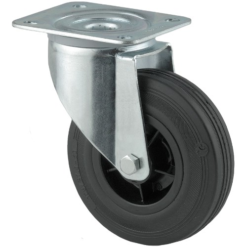 Transporthjul TENTE Massivt gummi 70-205 kg