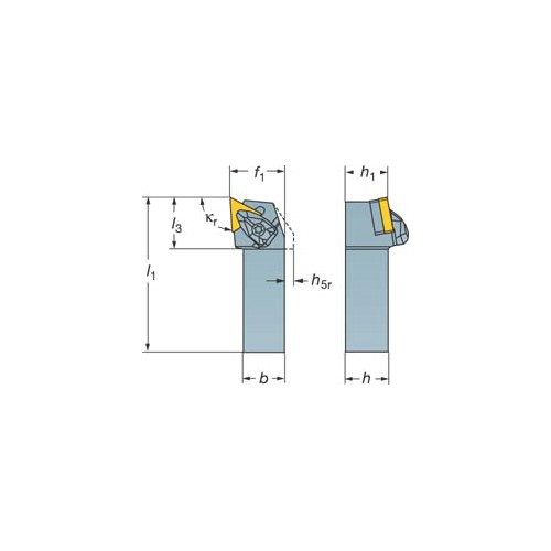 Skaftverktyg SANDVIK DTJNR/L 93° RC-Klamp