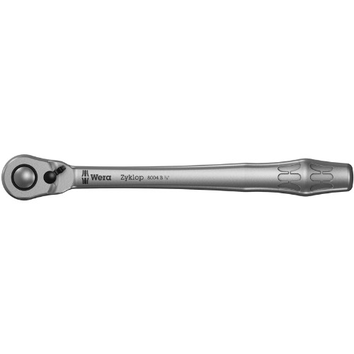 Spärrskaft 1/4", 3/8", 1/2" WERA 8004 Zyklop Metal