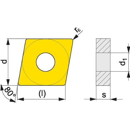 Svarvskär PRAMET CNMG