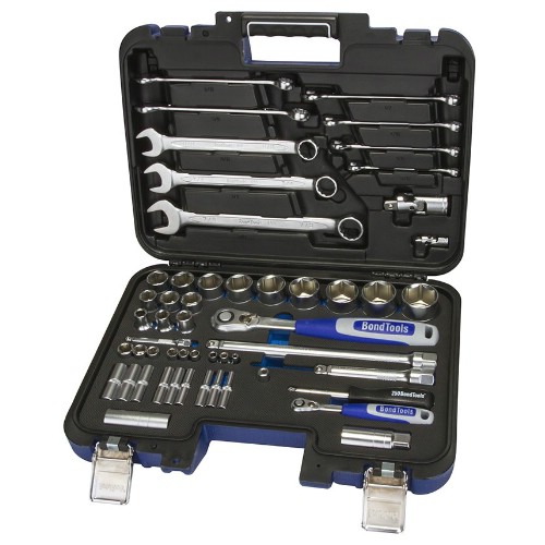 Hylsnyckelsats 1/4" 1/2" tum BONDTOOLS BTT54
