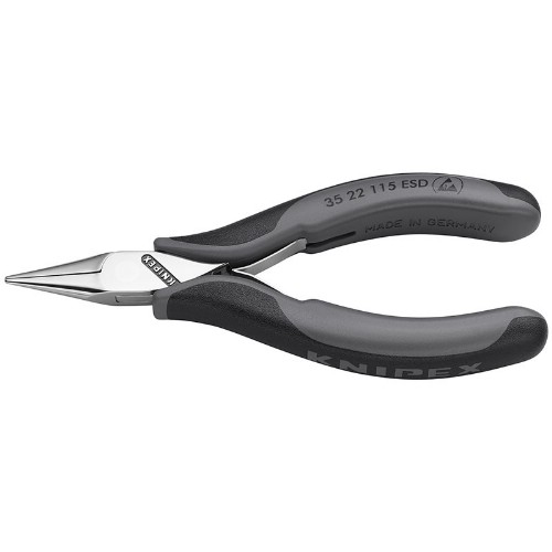 Spetstång elektronik KNIPEX 3522 ESD