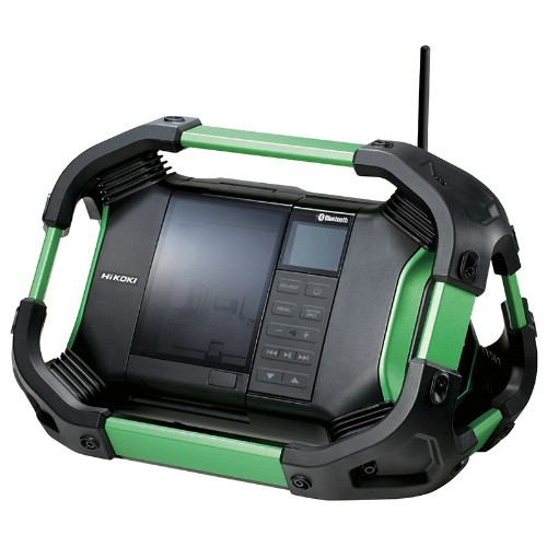 Arbetsplatsradio HIKOKI UR 18DSDL 14,4-18 V utan batteri