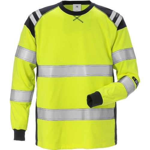 T-shirt FRISTADS 7077 TFLH Lång ärm Flamestat
