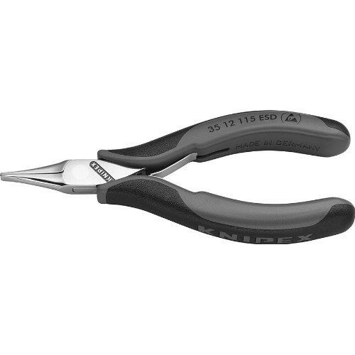 Flacktång elektronik KNIPEX 3512 ESD