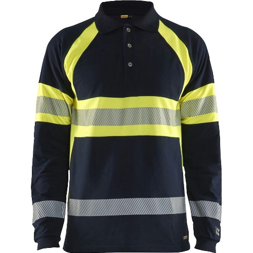 Pikétröja BLÅKLÄDER 3438 Lång ärm