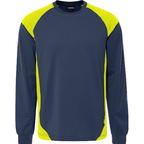 T-shirt FRISTADS 7071 GTM Skarup Green Lång ärm