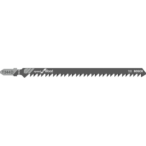 Sticksågblad BOSCH T 344 D Trä