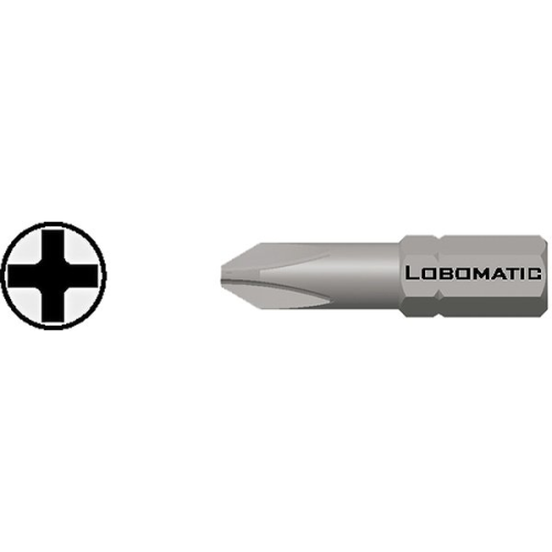 Bits Phillips Till C8 (5/16") Fäste LOBOMATIC