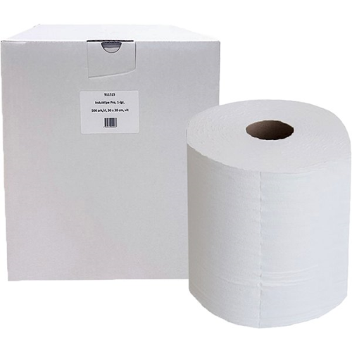 Torkduk InduSafe InduWipe Pro, 1-lgr, 500ark/rl, 30x38cm