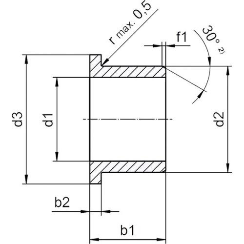Glidlager XFM-4044-22 IGUS IGLIDUR