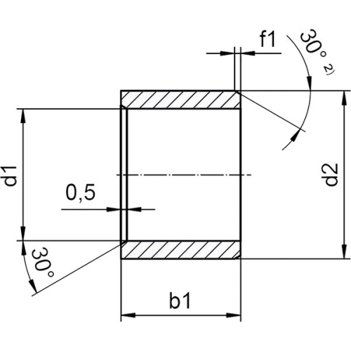 Glidlager GSM-2528-25 IGUS