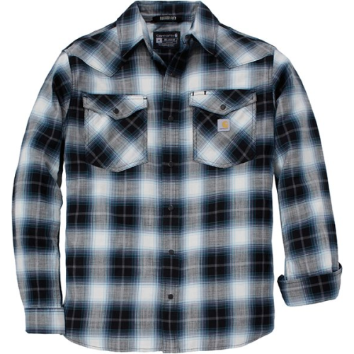 Skjorta CARHARTT flanell 107016 svart