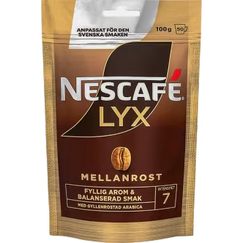 Kaffe frystorkat NESCAFÉ LYX 100g refill